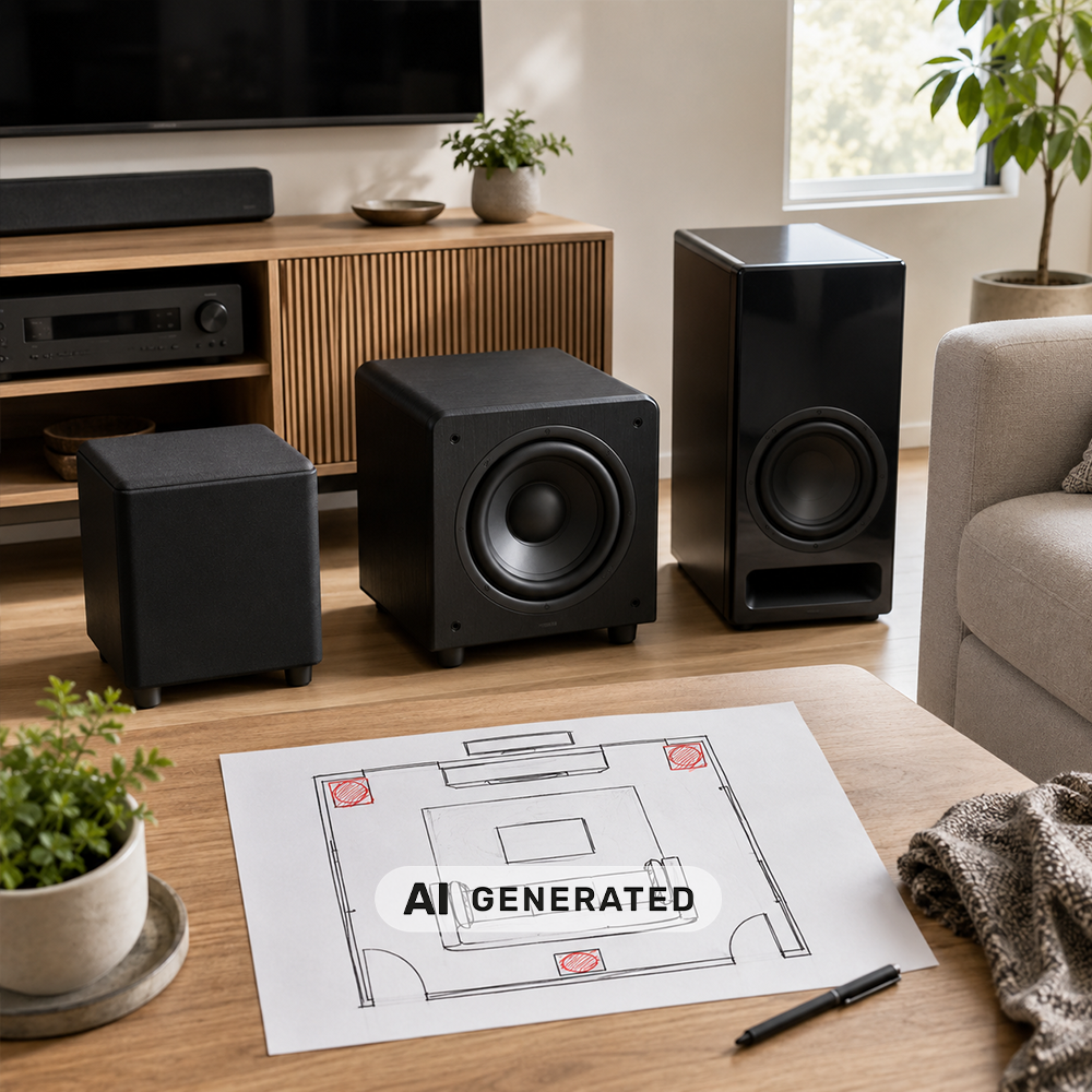 Subwoofer richtig auswählen und aufstellen: Der komplette Ratgeber