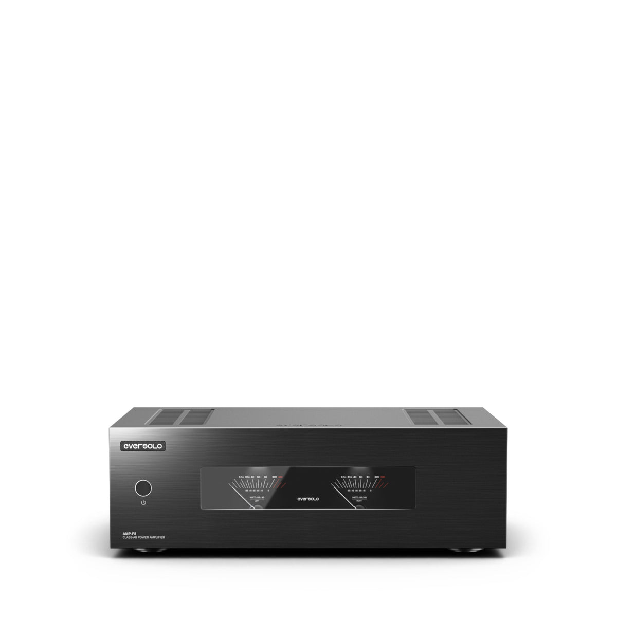 Eversolo AMP-F8 in Schwarz Frontansicht oben