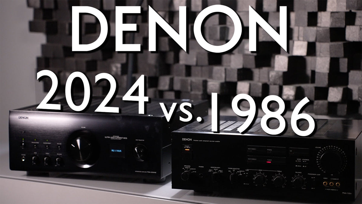 HiFi früher vs. heute – Was hat sich klanglich verändert? | Denon PMA-3000NE gegen PMA-700V