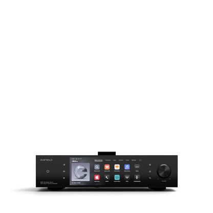 Eversolo DMP-A8 Master Edition Gen 2 in Schwarz - Frontansicht 