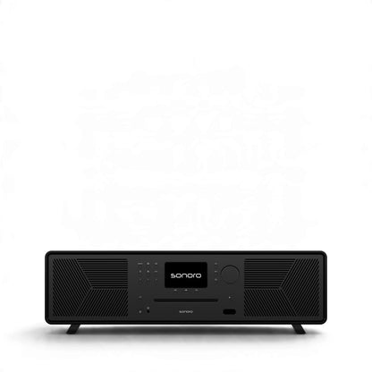 Sonoro Meisterstueck Gen 3 in Schwarz Matt Frontansicht