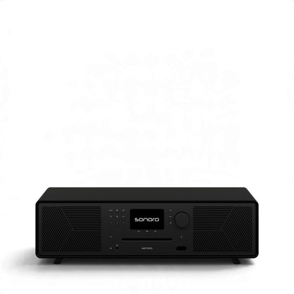 Sonoro Meisterstueck Gen 3 in Schwarz Matt Frontansicht oben