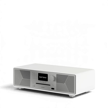 Sonoro Meisterstueck Gen 3 in Weiss Seitenansicht links oben