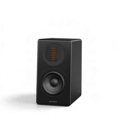 Sonoro Orchestra Slim Signature Seitenansicht rechts in Schwarz ohne Abdeckung