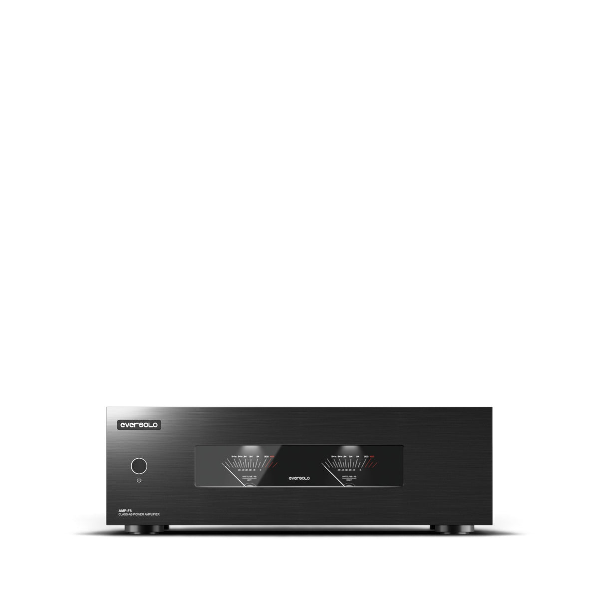 Eversolo AMP-F8 in Schwarz Frontansicht