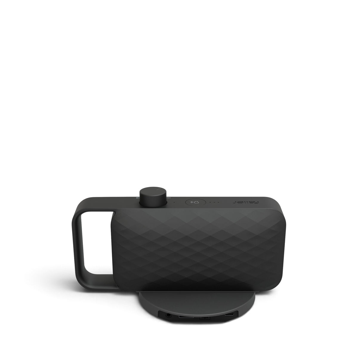 faller audio OSKAR easy in Schwarz hinten oben mit Basisstation 