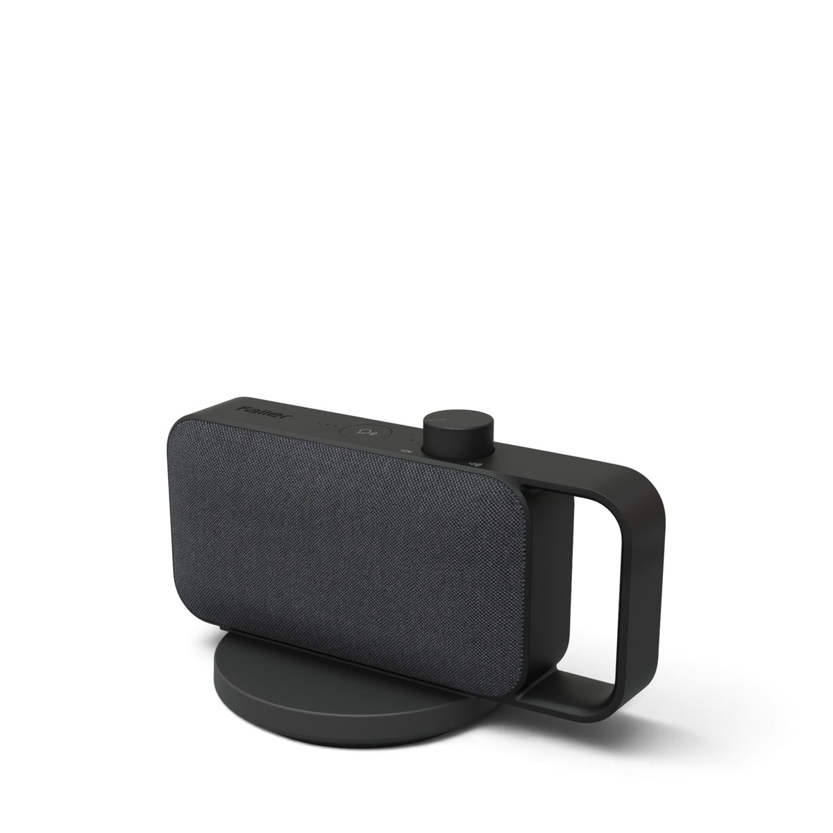 faller audio OSKAR easy in Schwarz seitlich rechts mit Basisstation