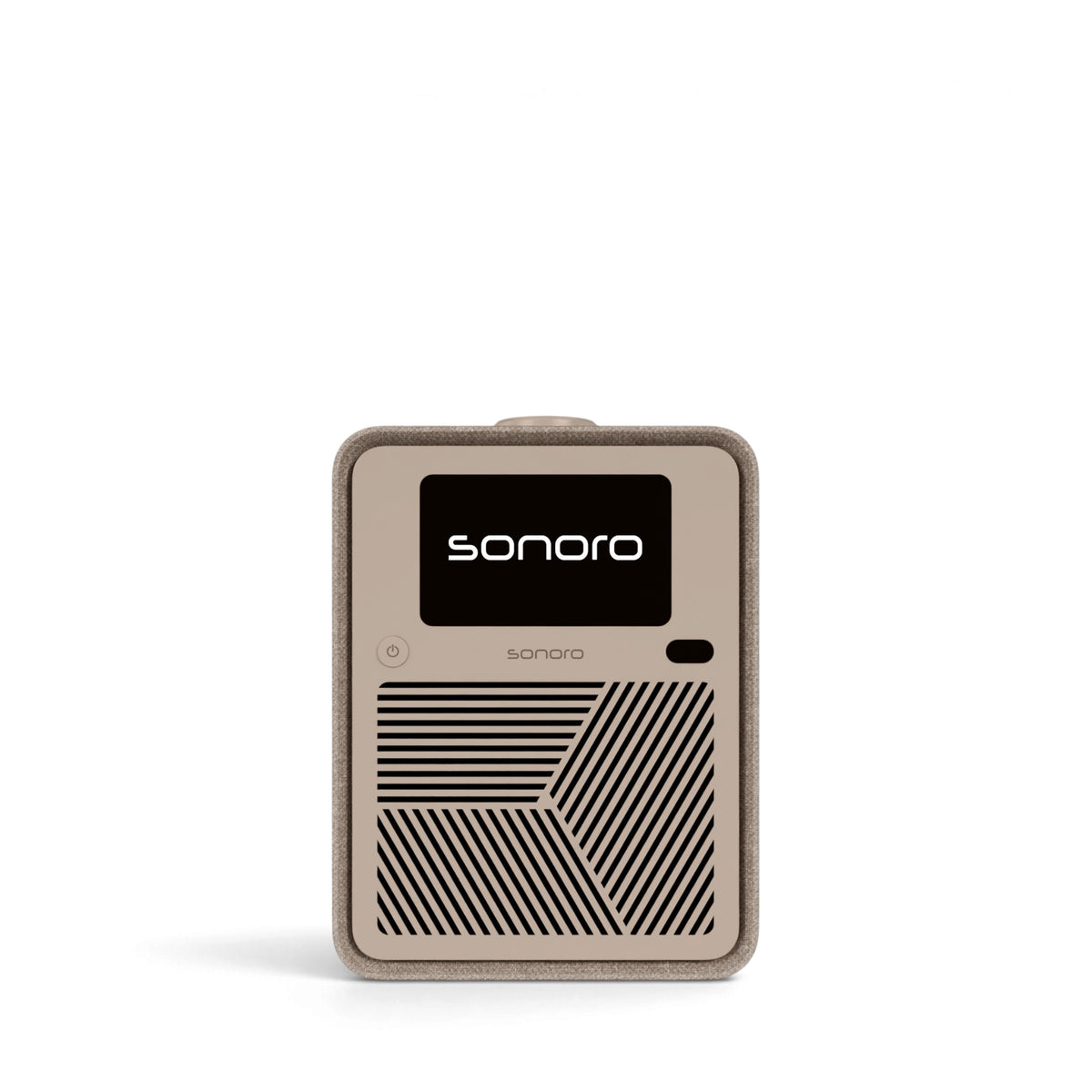 sonoro ATRON All-In-One-Gerät in Sand/Creme Vorderseite