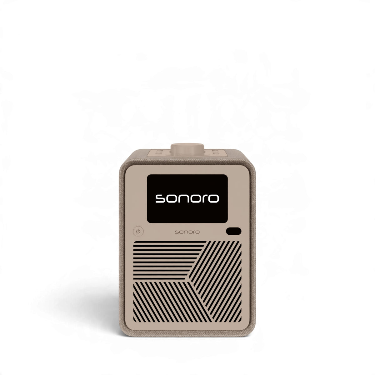 sonoro ATRON All-In-One-Gerät in Sand/Creme Vorderseite oben