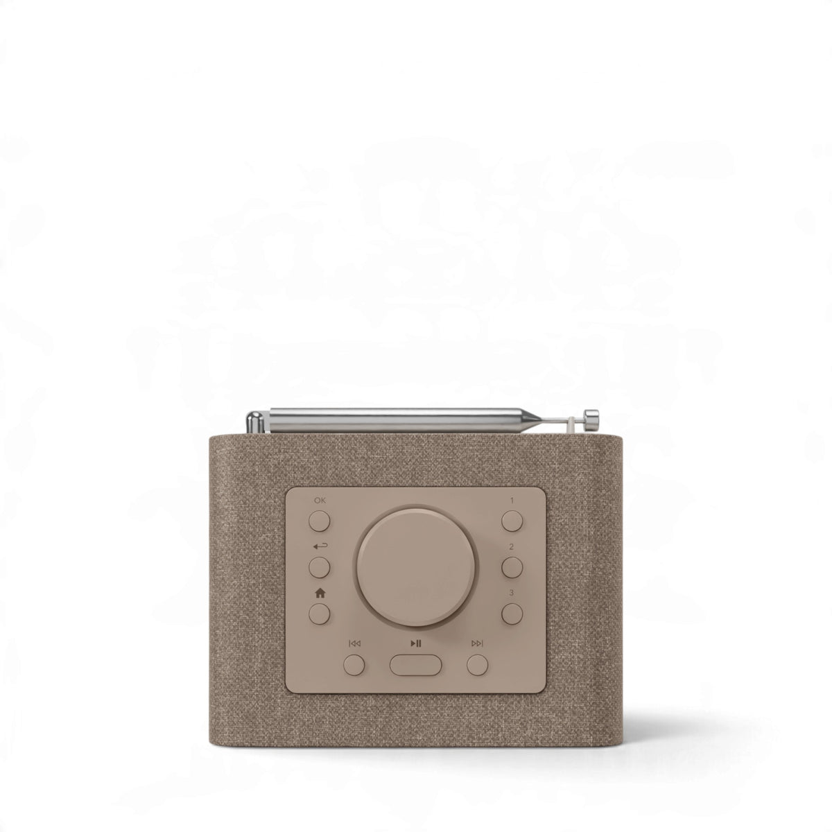 sonoro ATRON All-In-One-Gerät in Sand/Creme oben Ansicht