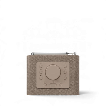 sonoro ATRON All-In-One-Gerät in Sand/Creme oben Ansicht