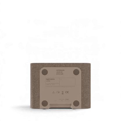 sonoro ATRON All-In-One-Gerät in Sand/Creme unten Ansicht