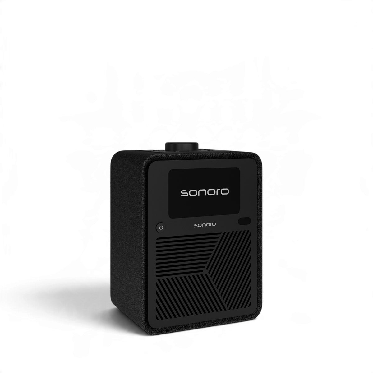 sonoro ATRON All-In-One-Gerät in anthrazit Seitenansicht links
