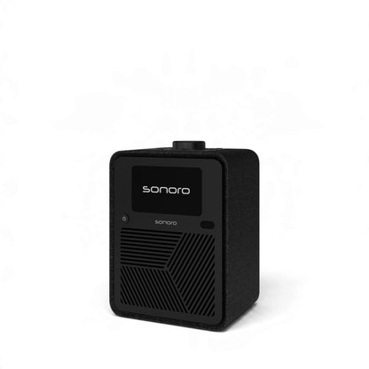 sonoro ATRON All-In-One-Gerät in anthrazit Seitenansicht rechts