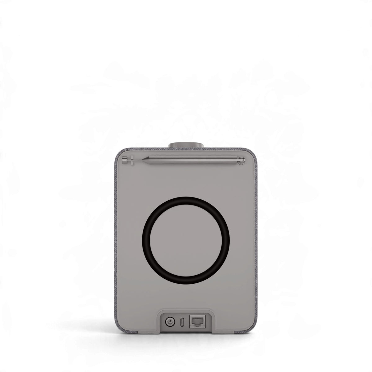 sonoro ATRON All-In-One-Gerät in hellgrau/silber Rückseite