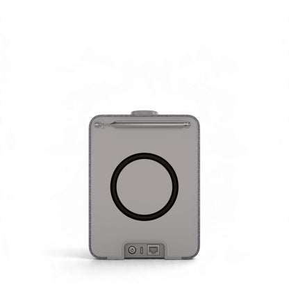 sonoro ATRON All-In-One-Gerät in hellgrau/silber Rückseite