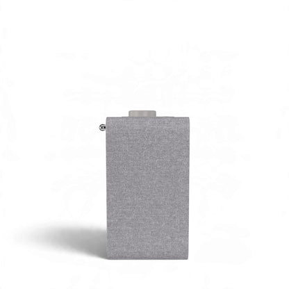 sonoro ATRON All-In-One-Gerät in hellgrau/silber Seitenansicht