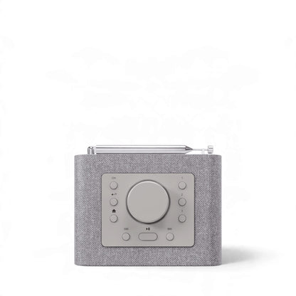 sonoro ATRON All-In-One-Gerät in hellgrau/silber oben Ansicht
