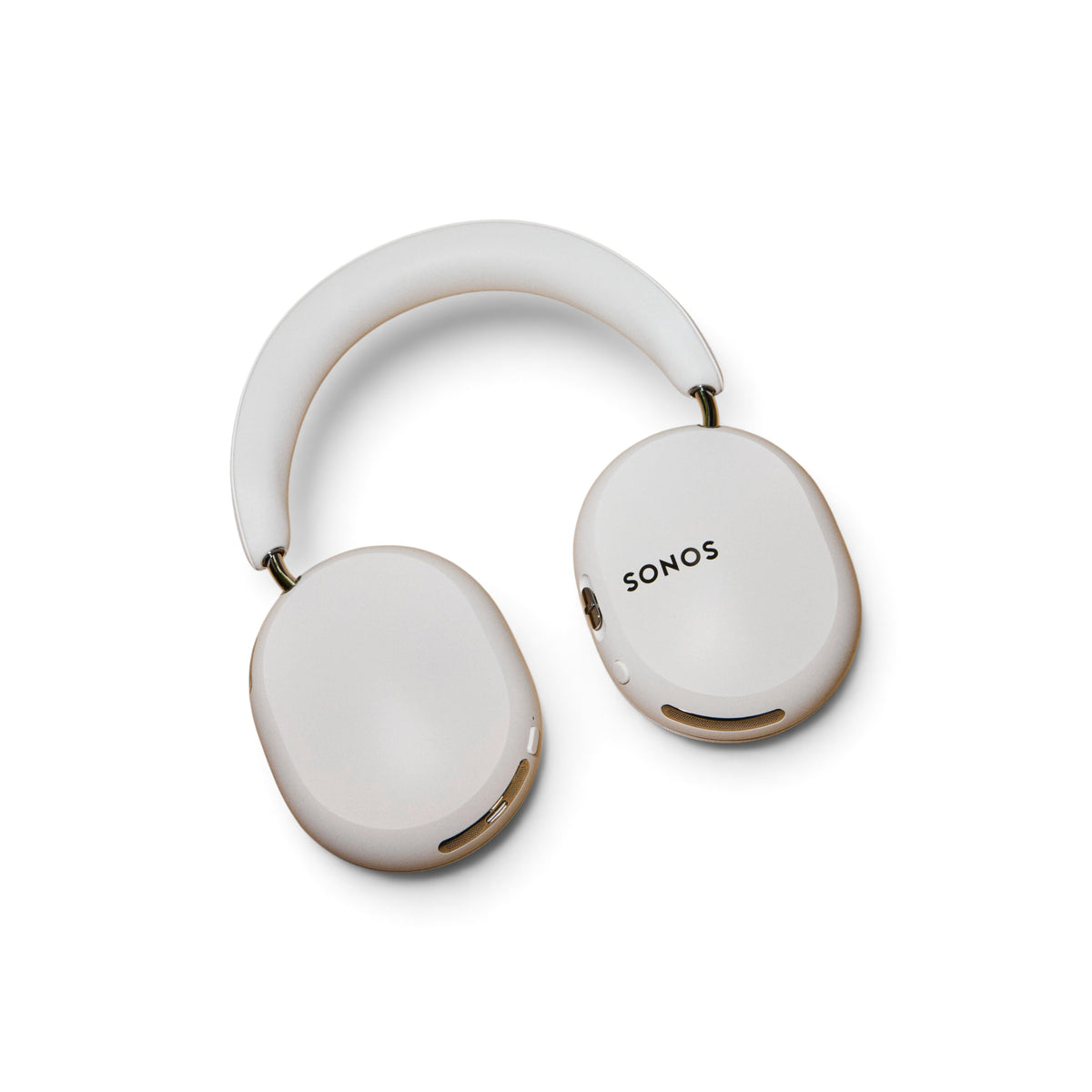 Sonos Ace Ultra Over-Ear Kopfhörer in Weiß Sicht von oben liegend