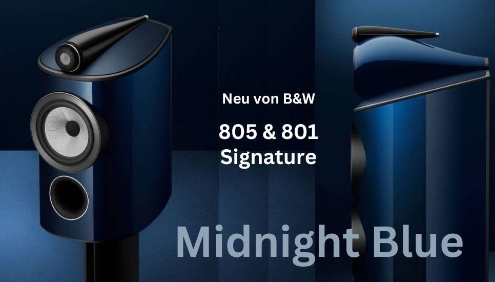 B&W Midnight Blue 805&801 Signature