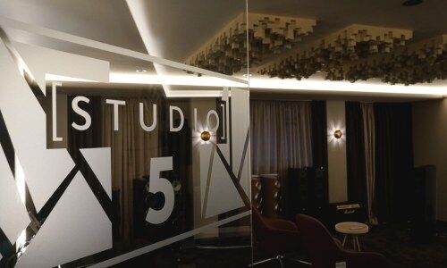 Studio 5 Blick von der Tür in den Raum