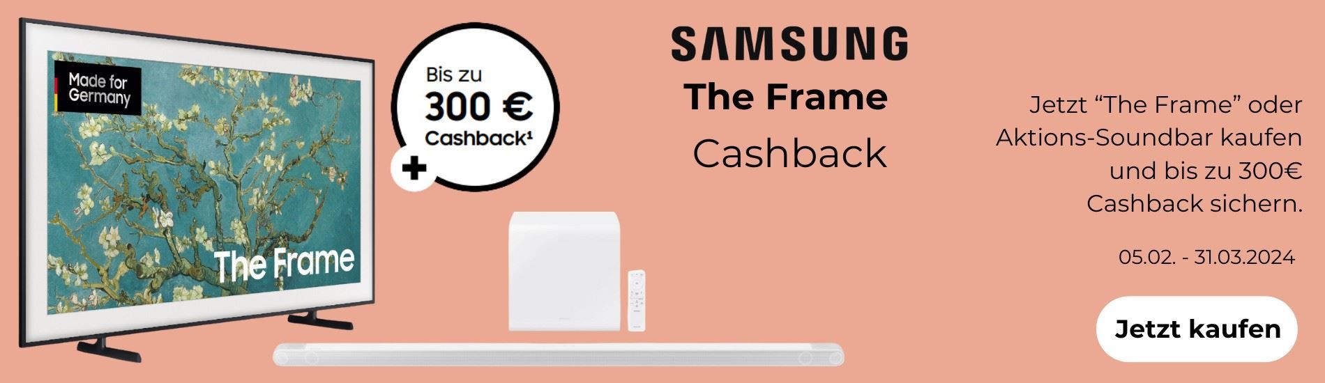 The Frame Cashback