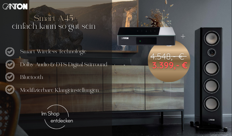 Canton Smart A45 Banner