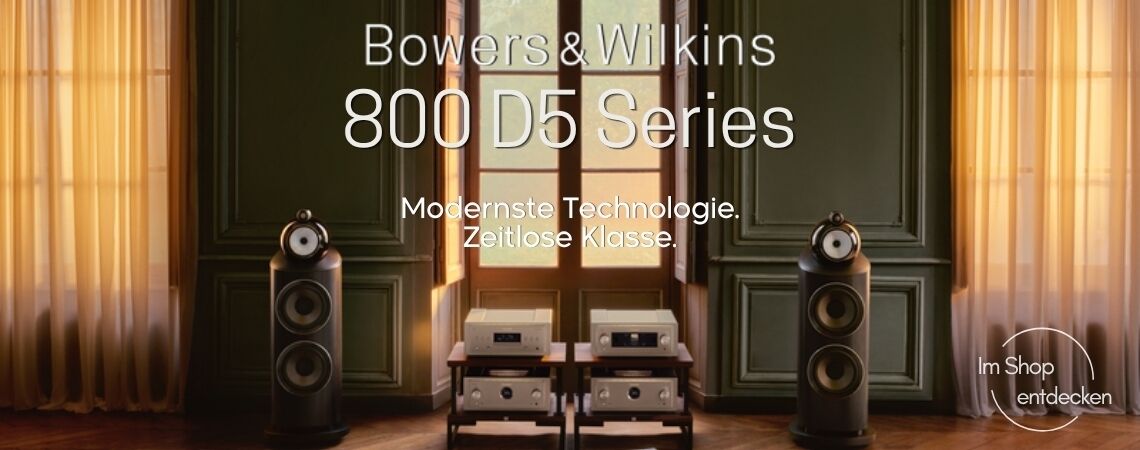 B&W 800 D5 Banner