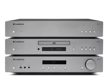 Cambridge Stereo Streamer CD Set AX A35 + AX C35 Luna Grey